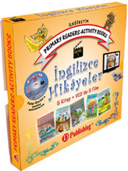 Level 1 / English Short Stories / 5 Books + 5 Films in a Vcd / İlköğretim