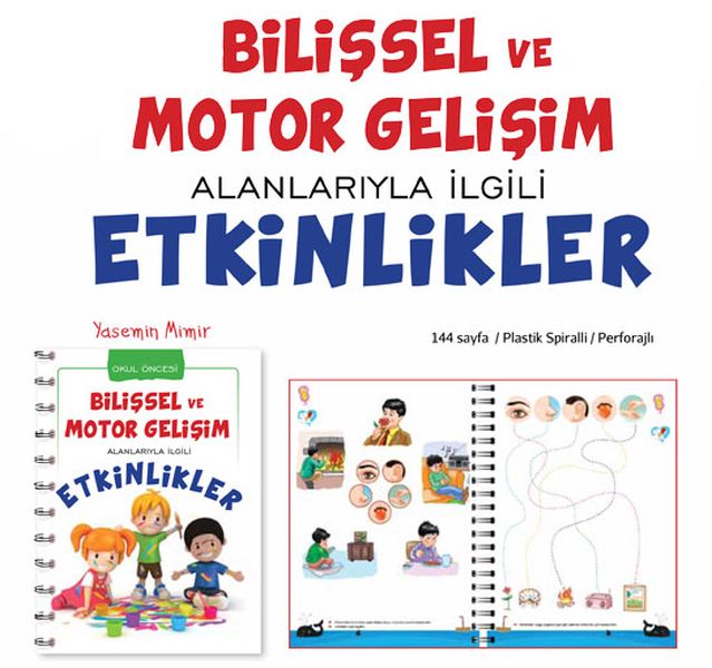 Bilişsel ve Motor Gelişim Anlatımlarıyla İlgili Etkinlikler (Okul Öncesi Eğitim Kitabı)