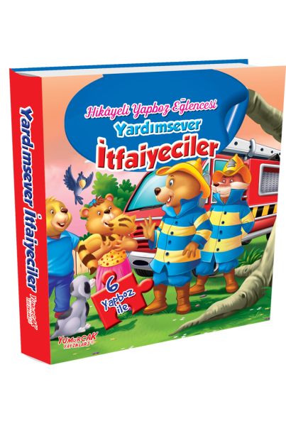 Yardımsever İtfaiyeciler-Hikayeli Yapboz Eğlencesi
