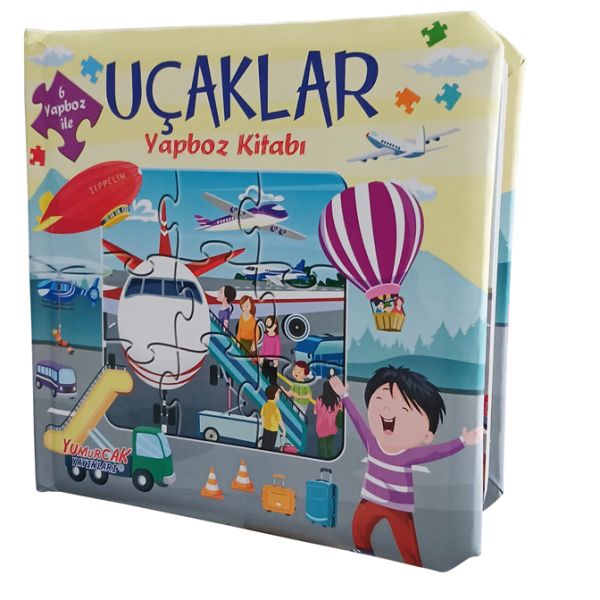 Uçaklar - Yapboz Kitabı