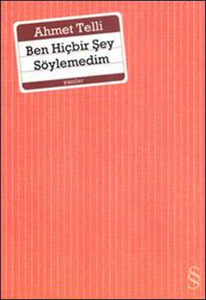Ben Hiçbir Şey Söylemedim