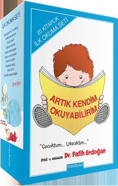 Artık Kendim Okuyabilirim (20 Kitap Set); Dik Temel Yazıya Uygun