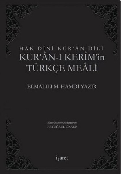 Hak Dini Kur'an Dili Kur'an-ı Kerim'in Türkçe Meali (11x16)(Plastik Kapak)