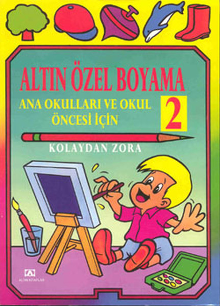Altın Özel Boyama-2 (Kolaydan Zora)
