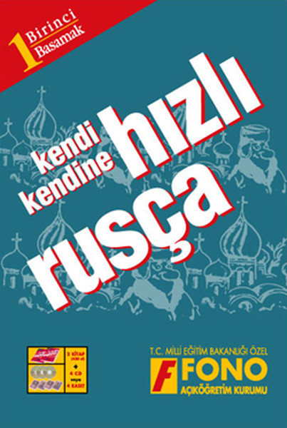 Kendi Kendine| Hızlı Rusça 1. Basamak; (2kitap, 3 Cd)