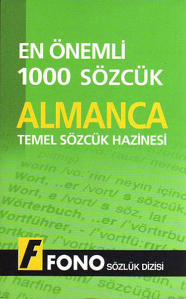 Temel Sözcük Hazinesi| Almanca En Önemli 1000 Sözcük