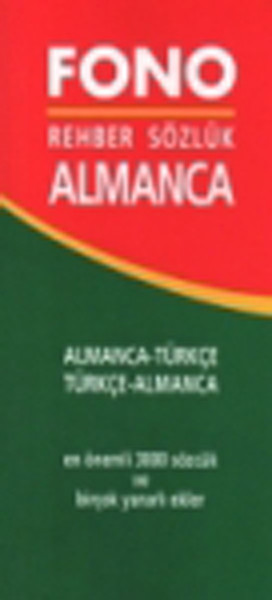 Rehber Sözlük Almanca; Almanca-Türkçe Türkçe-Almanca