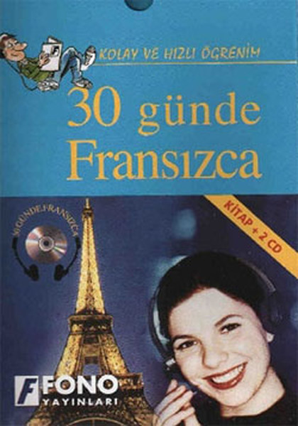 30 Günde Fransızca; Kitap+3 Cd