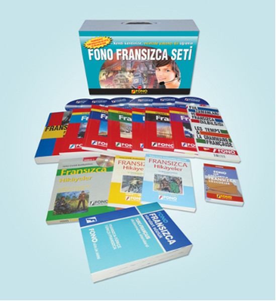 Fono Fransızca Seti (15 Kitap + 7 Cd)