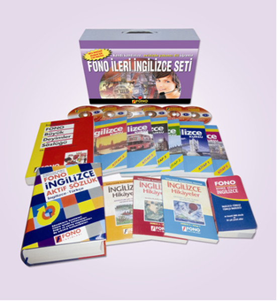 FONO İleri İngilizce Set (12 kitap + 6 CD)