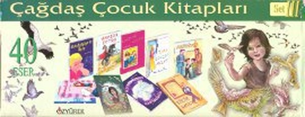 Çağdaş Çocuk Kitapları Set-3 (Kutulu-40 Kitap)