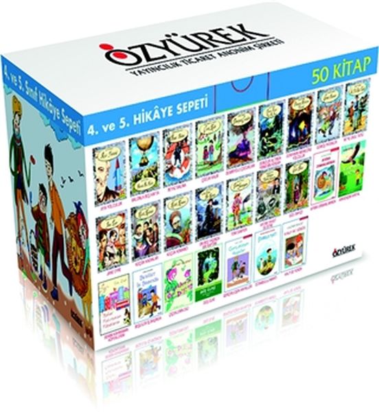 4. ve 5. Sınıflar İçin Eğitim Seti 50 Kitap
