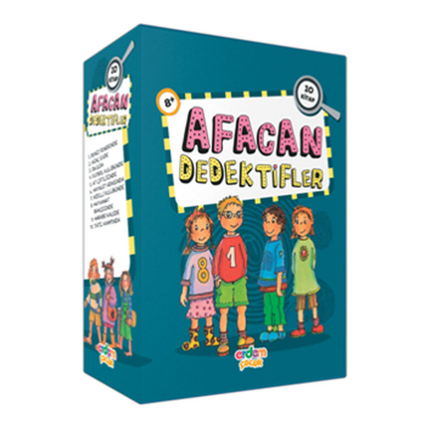 Afacan Dedektifler (10 kitap-9 Yaş)