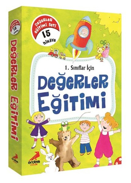 1. Sınıflar İçin Değerler Eğitimi Dizisi (15 Kitap Takım)