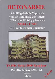 Betonarme - Afet Bölgelerinde Yapılacak Yapılan .hakkında Yönetmelik
