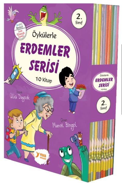 Öykülerle Erdemler Serisi 10 Kitap (2.Sınıf)