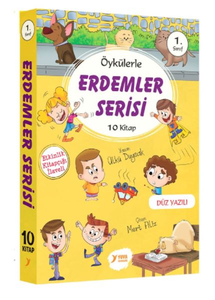 1. Sınıf Öykülerle Erdemler Serisi Seti (10 Kitap Takım)