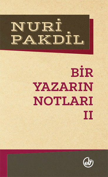 Bir Yazarın Notları II