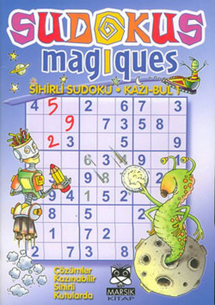 Sudokus Magiques 1  Sihirli Sudoku - Kazı Bul 1
