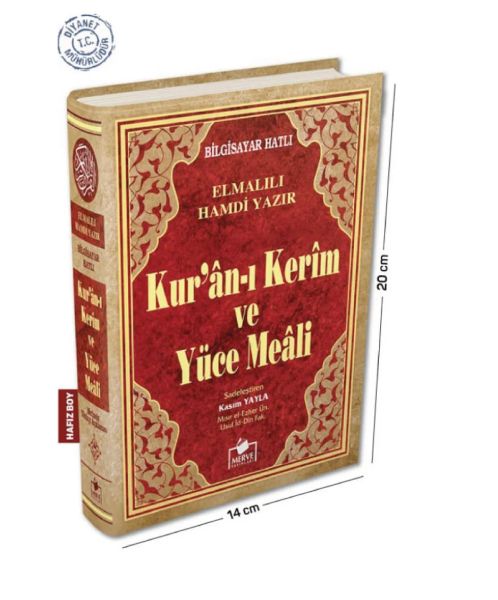 Kuran-ı Kerim (Meali-Bilgisayar Hatlı-Cami Boy)