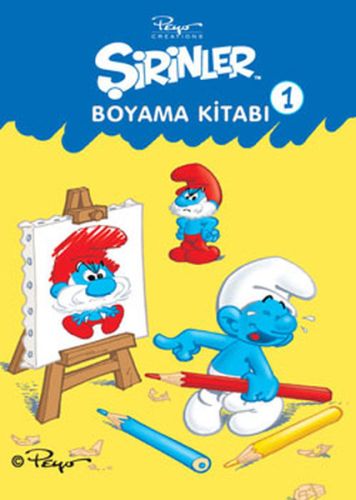 Şirinler Boyama Kitabı -1