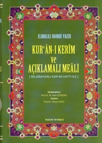 Kuranı Kerim ve Açıklamalı Meali Bilgisayarlı Küçük Boy (Yeşil)