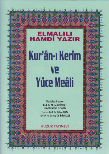 Kuran-ı Kerim ve Yüce Meali - Küçük Boy; Hafız Osman Hatlı