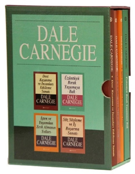 Dale Carnegei 4 Kitaplık Set